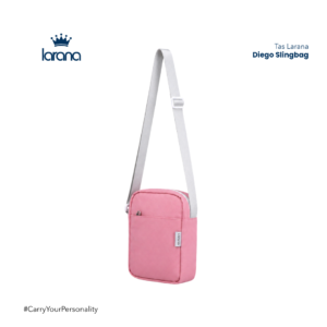 Diego Sling Bag Mini Pink Sakura - Canvas