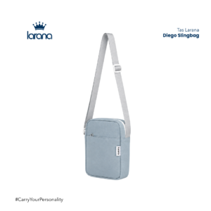 Diego Sling Bag Mini Mist Grey - Canvas