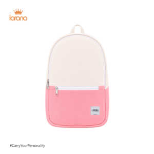 NIKA Martha Backpack - Tas Ransel Laptop 15 Inch - Milky Peach
