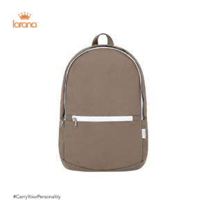 SOFT CHOCO Martha Backpack - Tas Ransel Laptop 15 Inch - Soft Choco