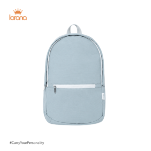 Soft Grey Martha Backpack - Tas Ransel Laptop 15 Inch - Soft Grey